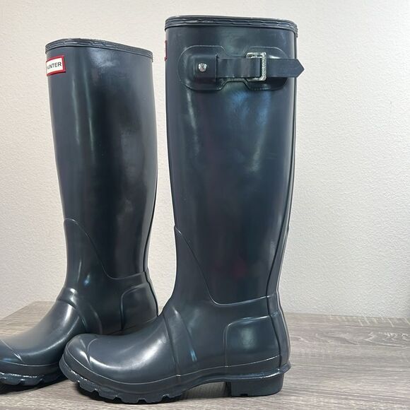 Women's Original Tall Gloss Rain Boots - Picture 4 of 8